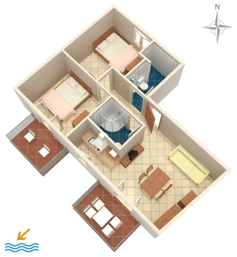 Apartments By The Sea Gradac, Makarska - 6661 Градац Екстериор снимка